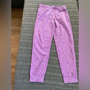 Purple sweatpants